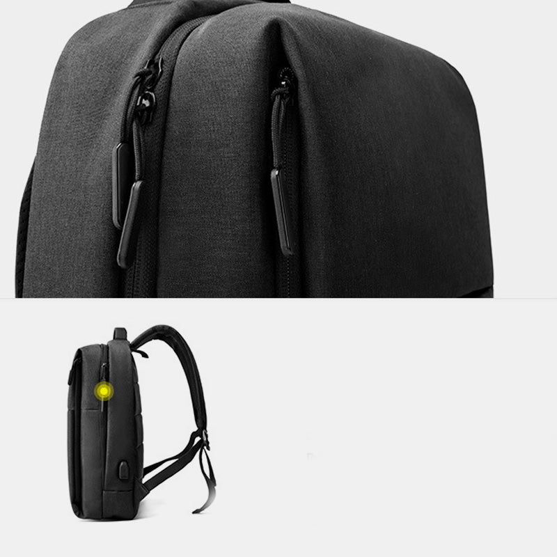 Wasserdichter Rucksack mit mehreren Taschen und USB-Ladefunktion
