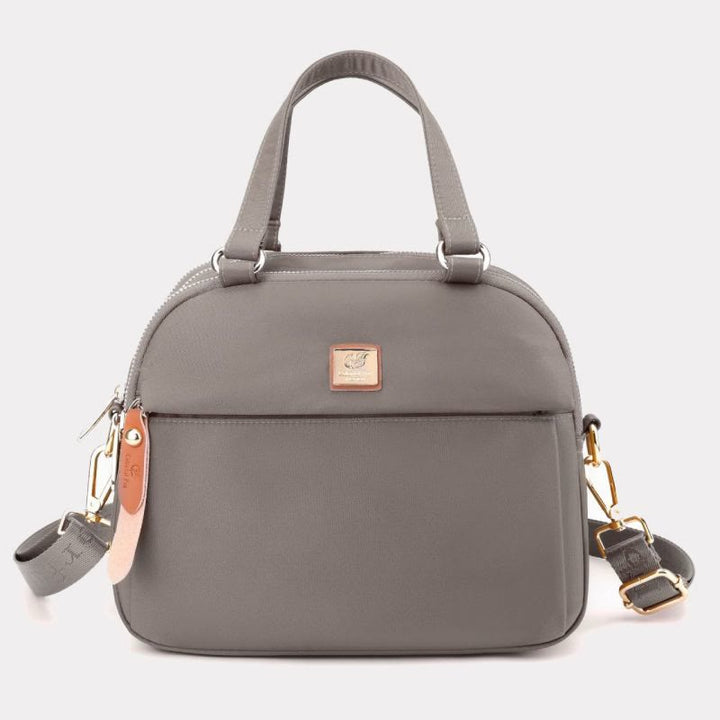 Handtasche für Damen, leicht, mehrere Taschen, abnehmbarer Riemen, Umhängetasche