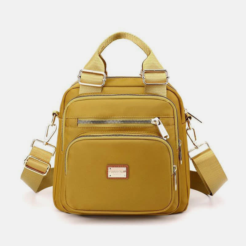 Umhängetasche für Damen, wasserdicht, mit mehreren Taschen, wandelbarer Handtaschen-Rucksack