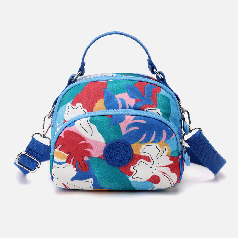 Leichte, wasserabweisende Handtasche für Damen mit mehreren Taschen