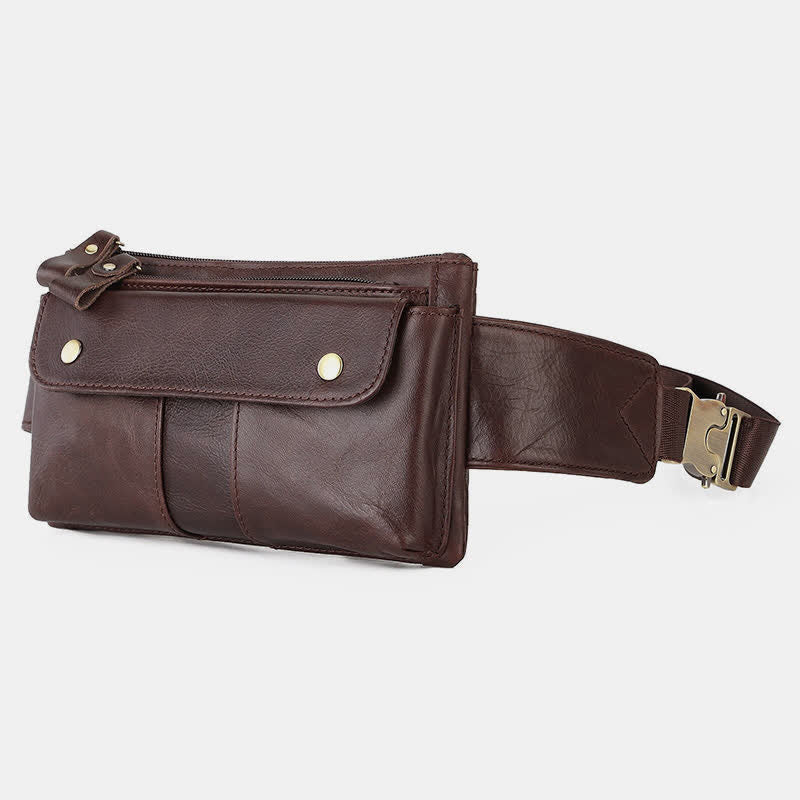 Trendige Retro-Gürteltasche mit großem Fassungsvermögen