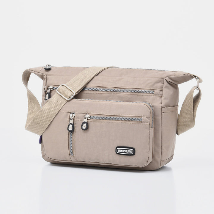 Wasserdichte, leichte, lässige Schultertasche aus Nylon für Damen