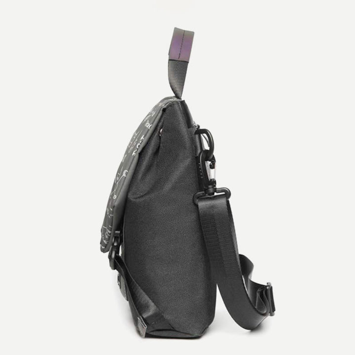 Umhängetasche für Herren, minimalistischer Oxford-Laptop-Rucksack mit großer Kapazität