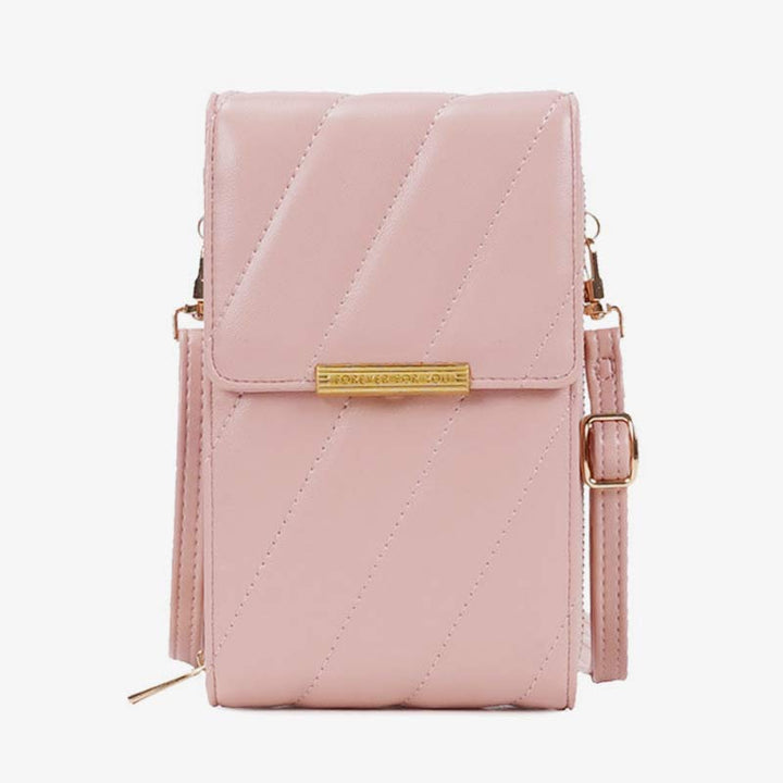 Kleine Crossbody-Handy-Geldbörse für Damen, klassische Handytasche