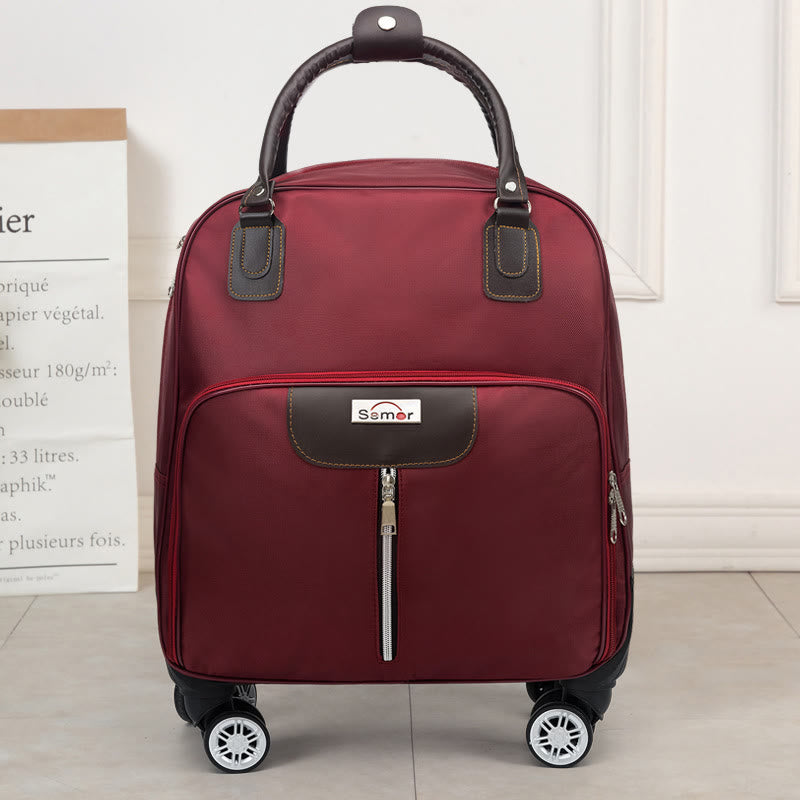Pull Rod Reisekoffer Unisex Große wasserdichte Reisetasche