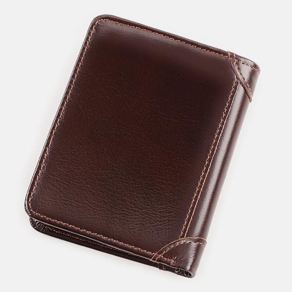 RFID Multifunktionale Lederbrieftasche