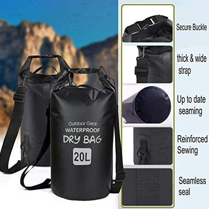 Wasserdichter Outdoor-Drybag mit großem Fassungsvermögen