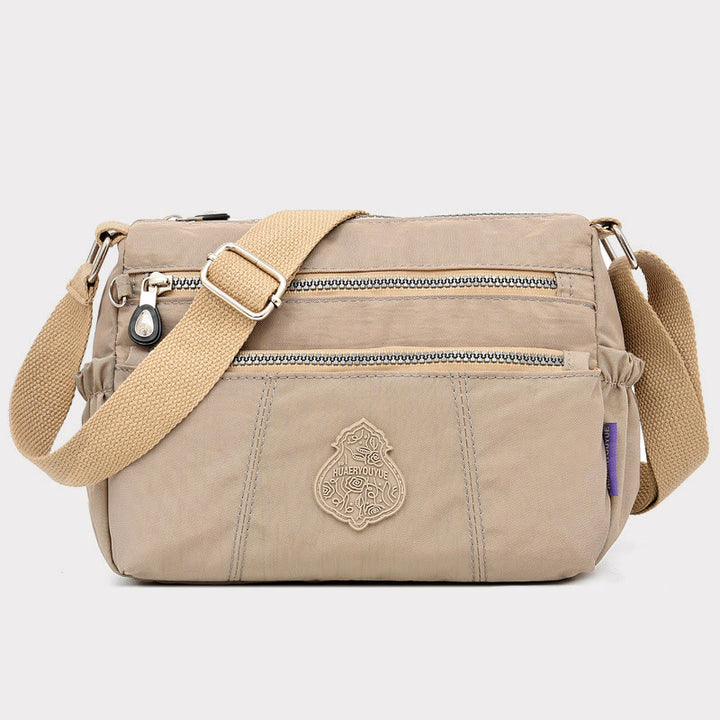 Umhängetasche für Damen, urban, lässig, zum Einkaufen, Nylontuch, Muttertasche