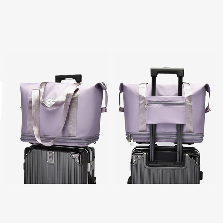 Große Reisetasche für kurze Reisen, praktische, zusammenklappbare Reisetasche für Damen