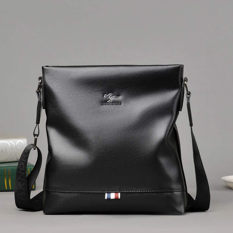 Herren Umhängetasche Umhängetasche Weiches Leder Reisetasche Sling Pack