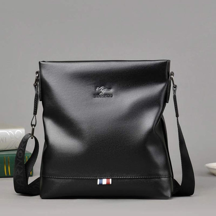 Herren Umhängetasche Umhängetasche Weiches Leder Reisetasche Sling Pack