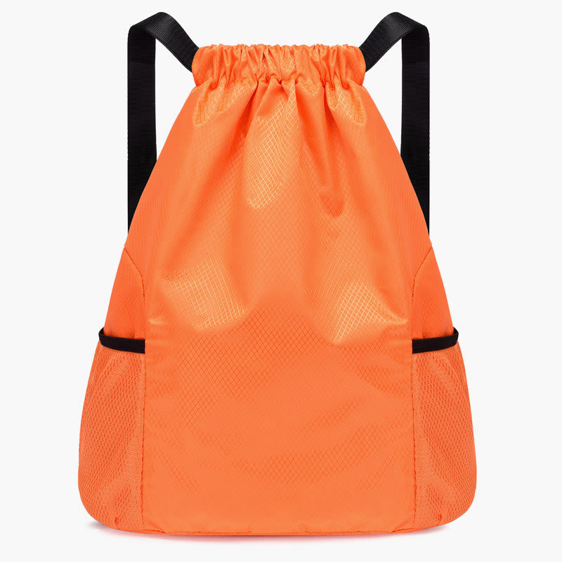 Rucksack für Outdoor-Sport, leicht, mit Kordelzug, einfache Fitnesstasche