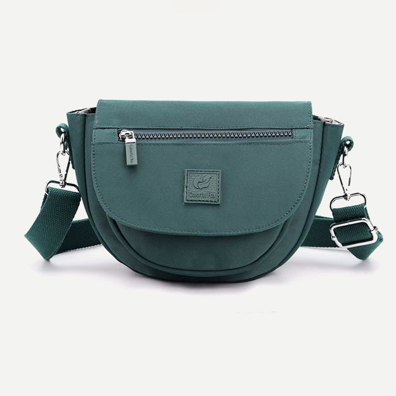 Wasserdichte Nylon Sattel Tasche Kleine Crossbody Schulter Sling Geldbörse