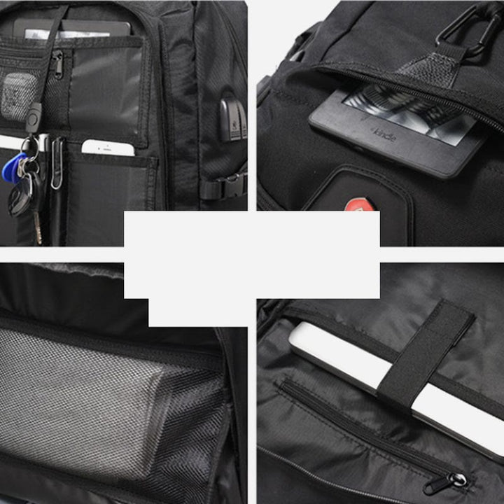 Rucksack für Männer, Freizeitreisen, Outdoor, Sport, Seesack, Wandertasche