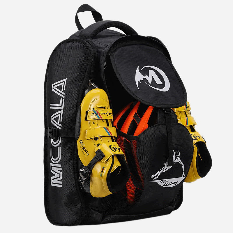 Sportausrüstung Rucksack Kinder Erwachsene Rollschuhlaufen Fächertasche