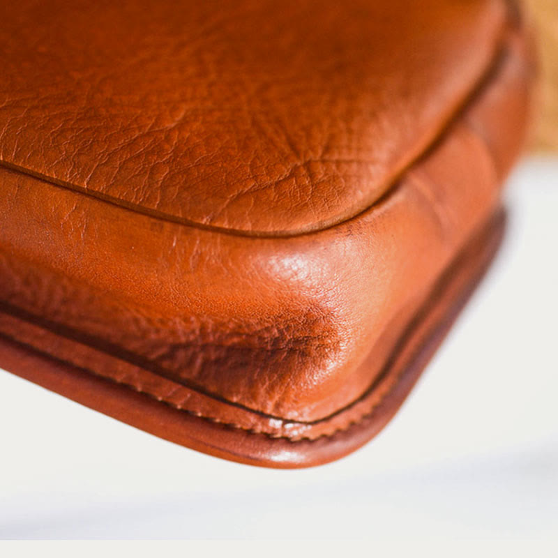 Handgemachte Umhängetasche für Frauen Mini Retro Shopping Handytasche