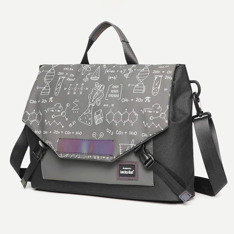 Umhängetasche für Herren, minimalistischer Oxford-Laptop-Rucksack mit großer Kapazität