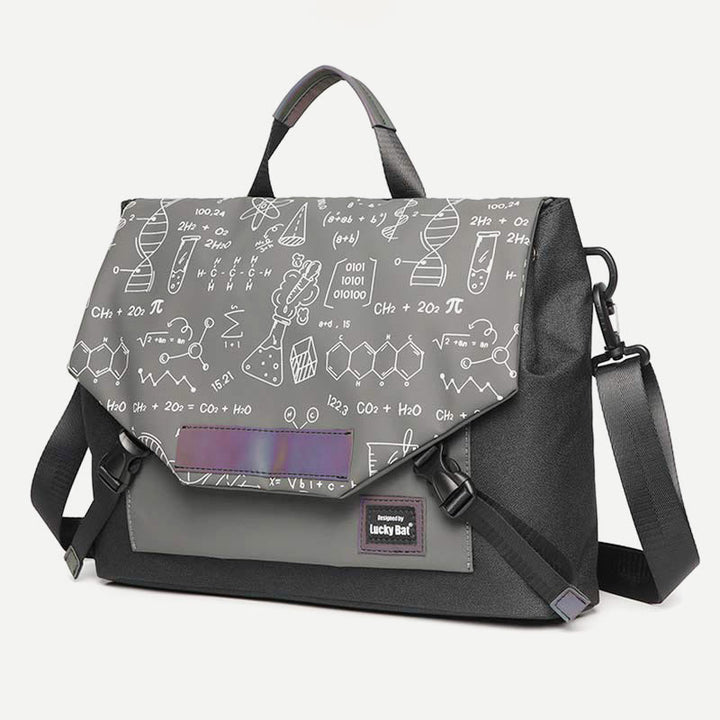Umhängetasche für Herren, minimalistischer Oxford-Laptop-Rucksack mit großer Kapazität