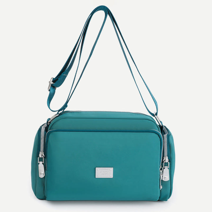 Umhängetasche für Damen, breiter Riemen, leichte Schultertasche aus Nylon