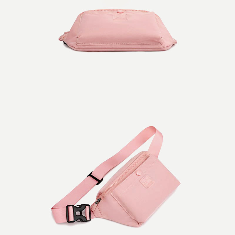 Leichte Hüfttasche für Damen, wasserdicht, für Reisen und Sport, Brusttasche
