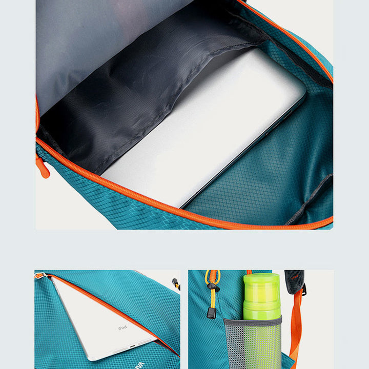 Wasserdichter Rucksack für Reisen im Freien, leichter, faltbarer Tagesrucksack