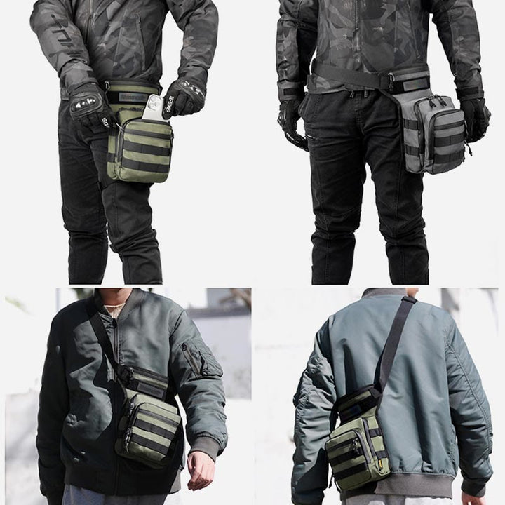 Beintasche für Männer, Reisen, Outdoor, Motorradfahren, multifunktionale Tasche