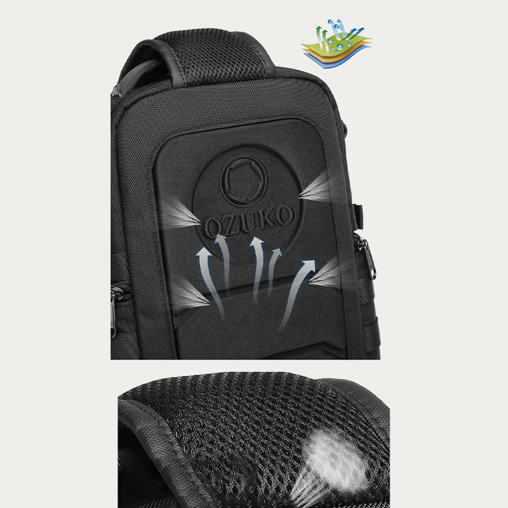 Schultertasche für Herren, Outdoor-Sport, Crossbody, taktische Brusttasche