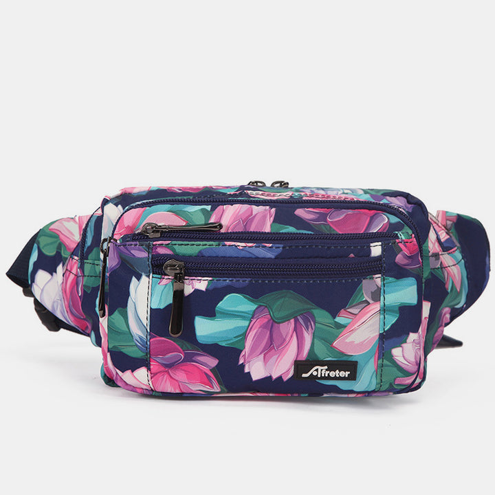 Hüfttasche für Damen und Herren, Brusttasche mit mehreren Taschen, Umhängetasche