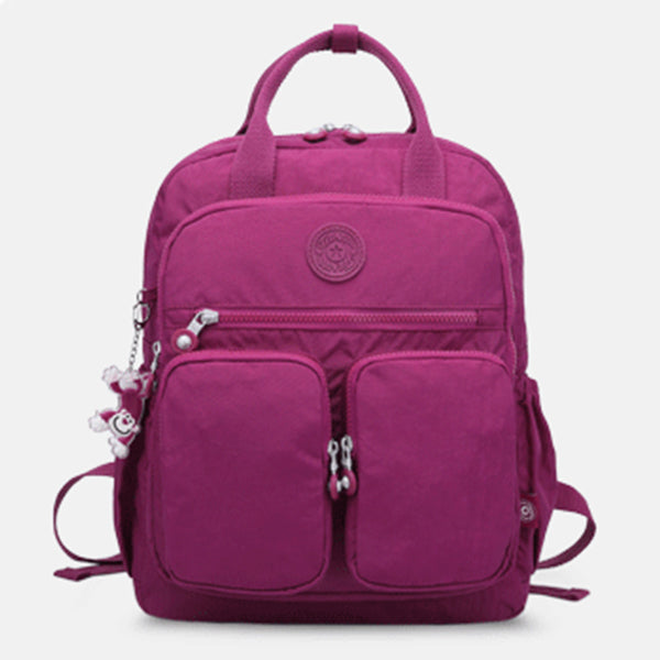 Wasserfester Schulrucksack mit mehreren Taschen