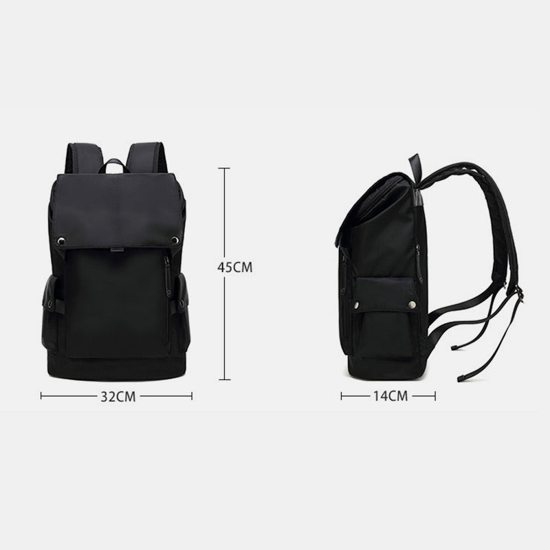 Wasserfester, großvolumiger Unisex-Laptop-Rucksack