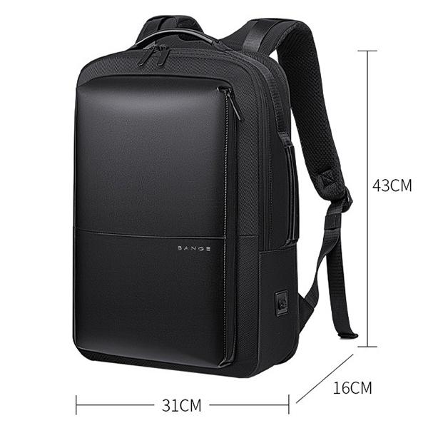 Business-Reise-Rucksack mit großem Fassungsvermögen für Männer, passend für 15,6-Zoll-Laptops