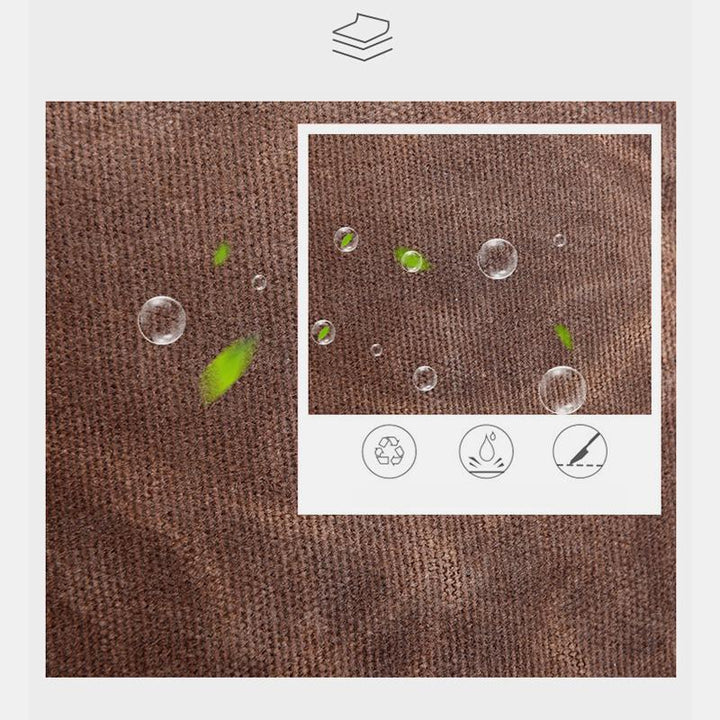 Canvas-Gürteltasche für Damen und Herren, Hüfttasche, Brusttasche mit Flaschenfach
