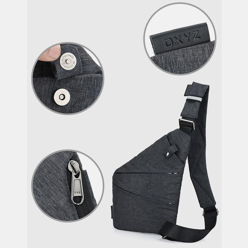 Multifunktionale wasserdichte Schultertasche Brusttasche Sport