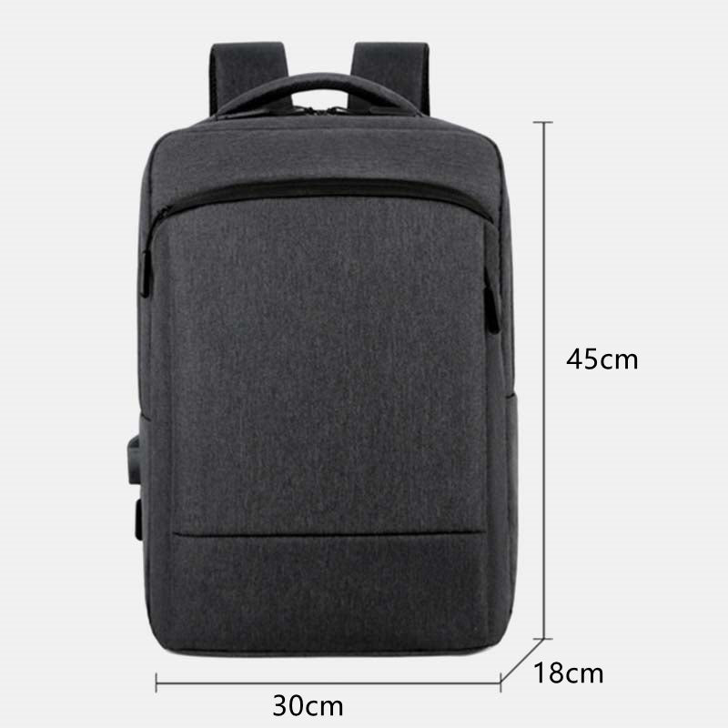 Leichter, schwerer, weiter tragbarer Business-Rucksack mit großer Kapazität und USB-Ladeanschluss