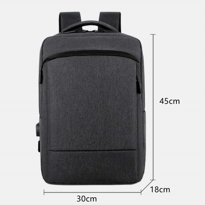 Leichter, schwerer, weiter tragbarer Business-Rucksack mit großer Kapazität und USB-Ladeanschluss