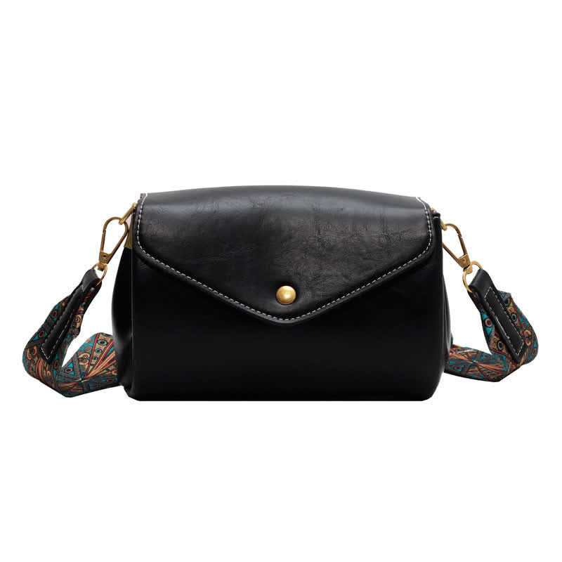 Retro Umhängetasche für Damen PU Leder Schultertasche Satchel Geldbörsen