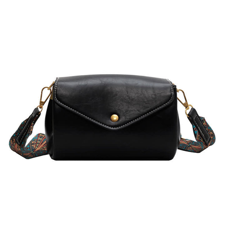 Retro Umhängetasche für Damen PU Leder Schultertasche Satchel Geldbörsen