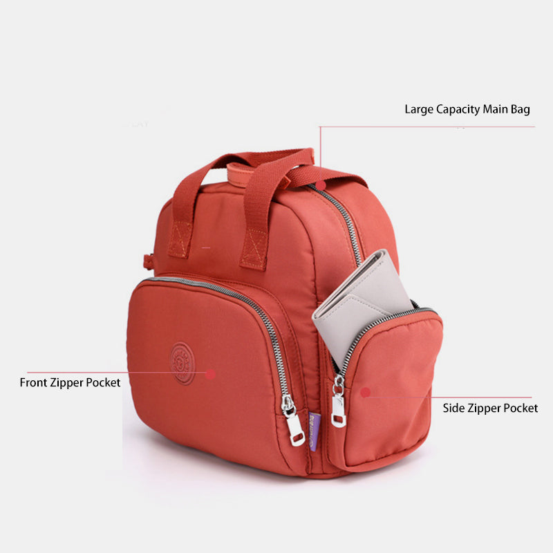 3-Wege-Rucksack mit USB-Ladeanschluss
