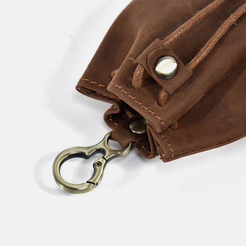 Geldbörse für Damen, Vintage-Stil, Leder, Mini-Einkaufstasche