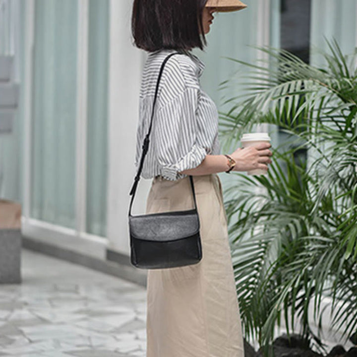 Umhängetasche für Damen, leichte Retro-Tasche für den täglichen Arbeitsweg