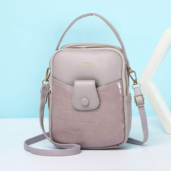 Kleiner Rucksack für Damen, Mehrzweck-Design, Handtasche, Umhängetasche