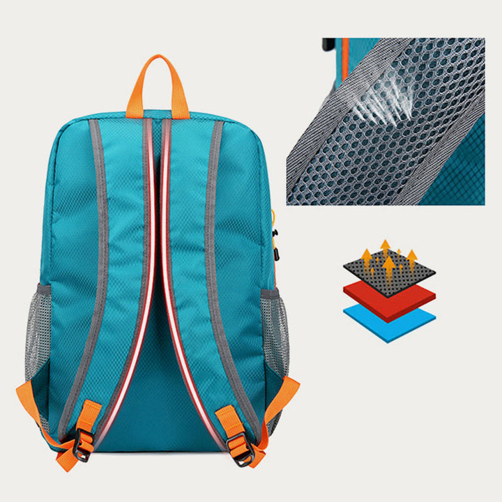 Wasserdichter Rucksack für Reisen im Freien, leichter, faltbarer Tagesrucksack