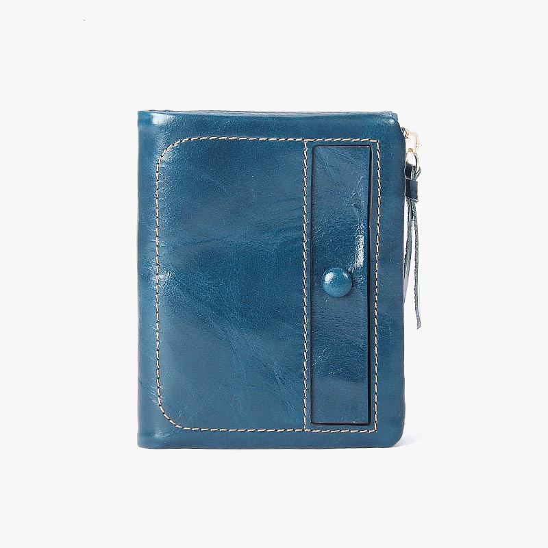 Kurze Handtasche aus echtem Leder mit Stickerei im Vintage-Stil und langen Schlitzen