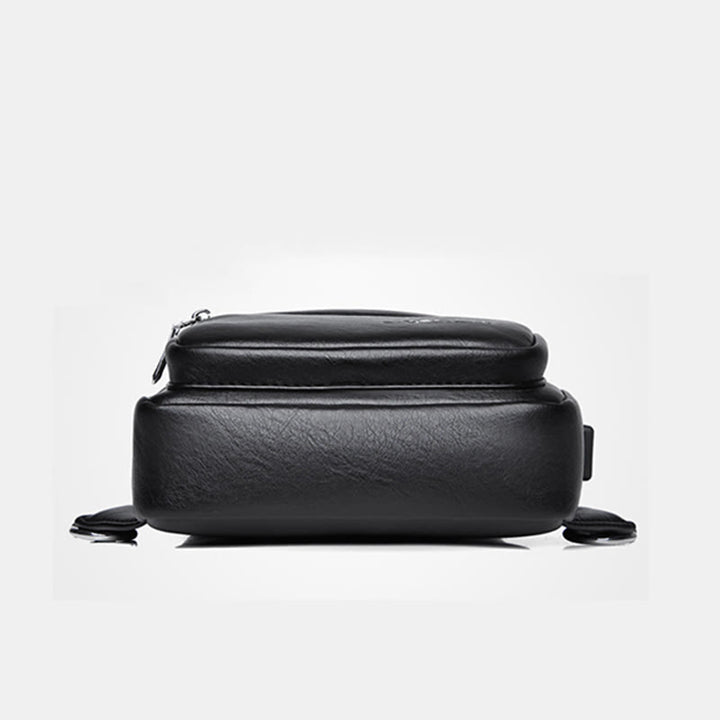 Schultertasche für Herren, große Kapazität, lässig, minimalistischer Umhängerucksack