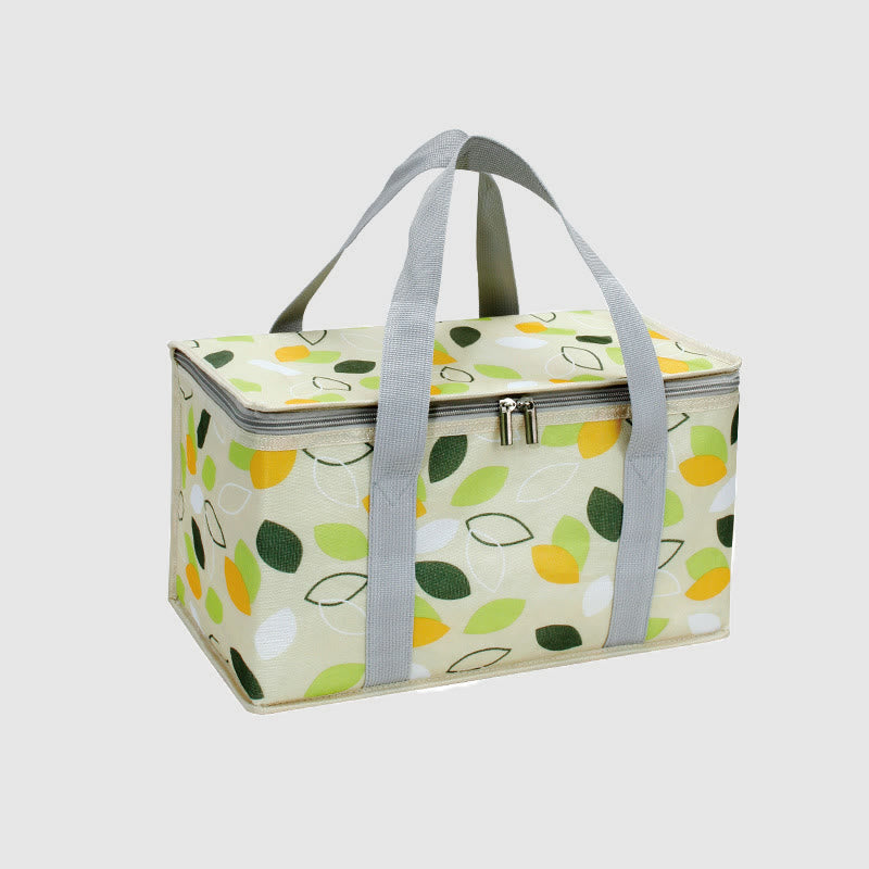 Kühltasche für Ausflüge, Reisen, Picknickkorb aus verdickter Aluminiumfolie
