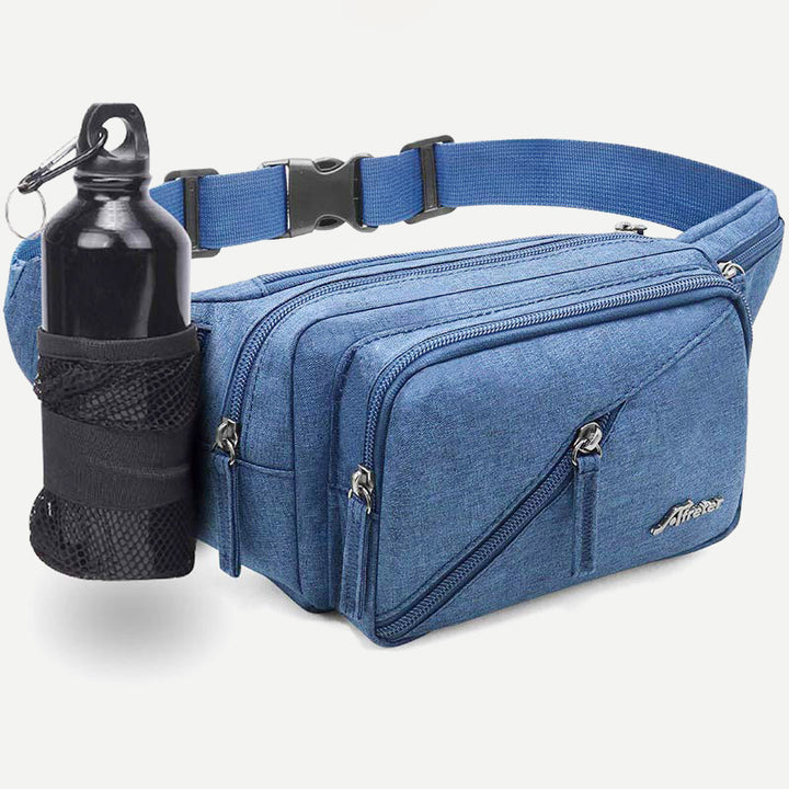 Unisex-Hüfttasche, leichte Brusttasche mit mehreren Taschen, Umhängetasche