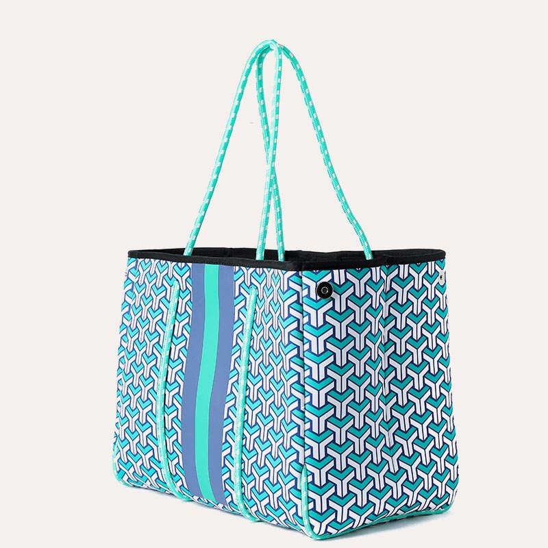 Funktionelle Neopren-Strandtasche, Pooltasche, große Mehrzweck-Einkaufstasche