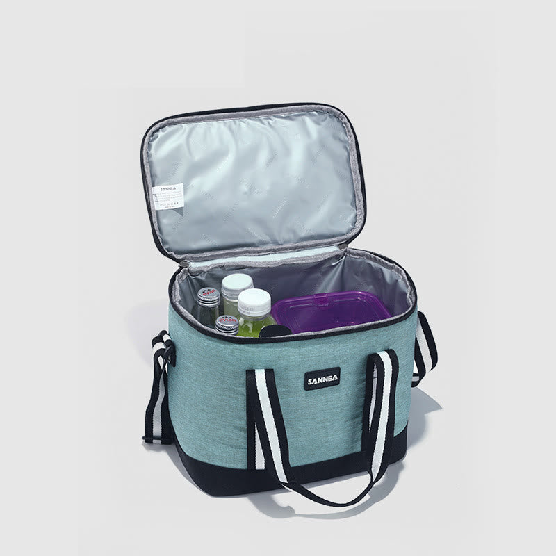 Kühltasche für Picknick im Freien, hält warm und kalt, Campingtasche