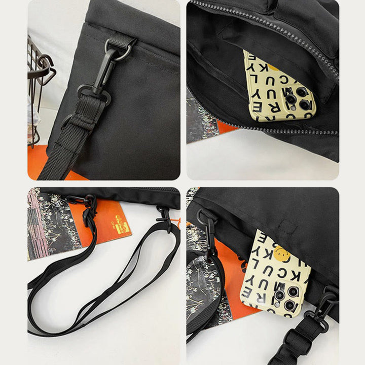 Lässige Umhängetasche für den täglichen Gebrauch, praktische Nylontasche für Outdoor-Sportarten