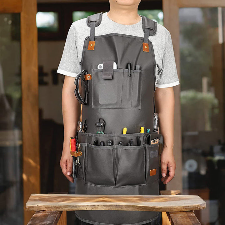 Werkzeugtasche für Männer, Plane, Reparaturmann, Gartenarbeit, Mechaniker, Werkzeugschürze
